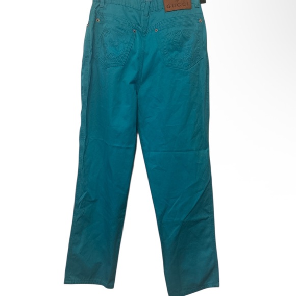 Rare Gucci Women’s  Blue Jeans (42) US 6 - Picture 3 of 7